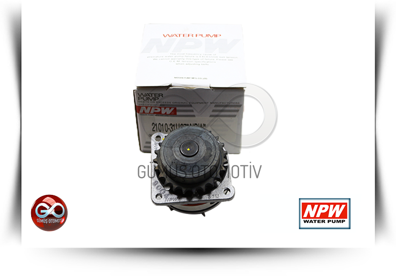 21010-31U25<br>DEVİRDAİM>>SU POMPASI <br>MAXIMA = A32 = VQ20DE = 2000 cc = BENZİNLİ - Gümüş Otomotiv