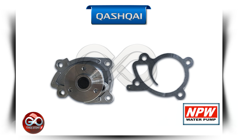 21010-ED025<br>DEVİRDAİM "SU POMPASI"<br>QASHQAI | J10E | HR16DE |1600 cc BENZİNLİ - Gümüş Otomotiv