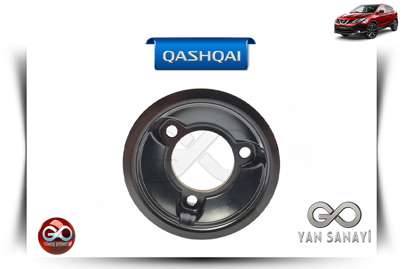 21051-00Q0C<br> DEVİRDAİM PULESİ<br> QASHQAI-J11E-R9M-1600 cc DİZEL - Gümüş Otomotiv