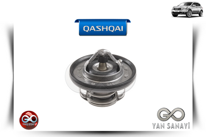 Termostat, metal gövdeli yaylı valf parçası