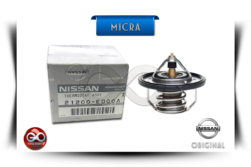 21200-ED00A<br>TERMOSTAT<br>MICRA-K13E-HR12DE-1200 cc BENZİNLİ - Gümüş Otomotiv
