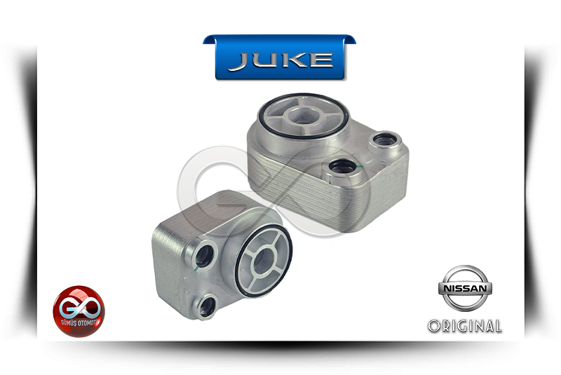21300-00Q0B<br>MOTOR YAĞ SOĞUTUCUSU<br>JUKE-F15E-K9K-1500 cc DİZEL - Gümüş Otomotiv