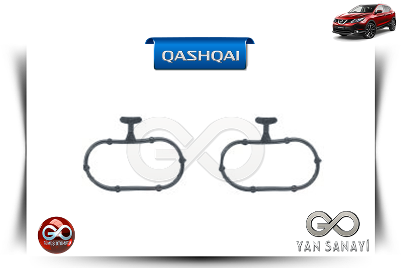21304-00Q0C<br> YAĞ SOĞUTUCU CONTASI<br> QASHQAI - J11E - HRA2DDT - 1200 cc BENZİNLİ - Gümüş Otomotiv