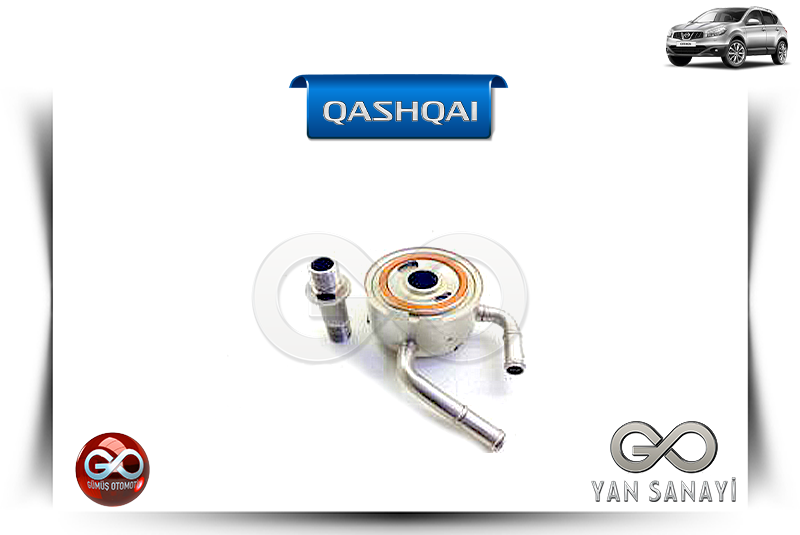 21305-JD00B<br> KOMPLE YAĞ SOĞUTUCU<br> QASHQAI - J10E - MR20DE - 2000 cc DİZEL - Gümüş Otomotiv