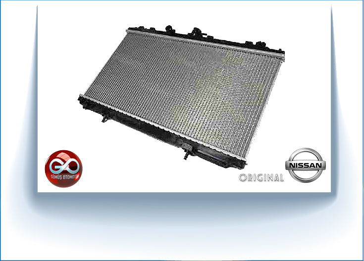 21410-BM400<br>MOTOR RADYATÖRÜ<br>ALMERA = N16E = QG15DE = 1500 cc = BENZİNLİ - Gümüş Otomotiv