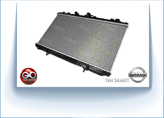 21410-BM400<br>MOTOR RADYATÖRÜ<br>ALMERA = N16E = QG15DE = 1500 cc = BENZİNLİ - Gümüş Otomotiv