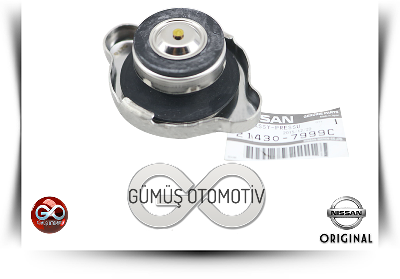 21430-01F01<br>MOTOR RADYATÖR KAPAĞI<br>MAXIMA = A32 = VQ20DE = 2000 cc = BENZİNLİ - Gümüş Otomotiv