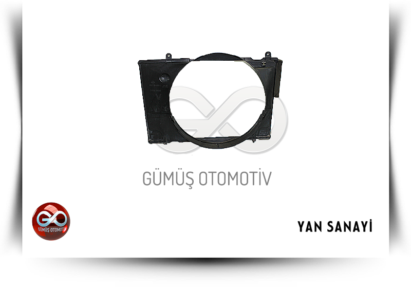 21476-VK500<br>MOTOR RADYATÖRÜ FAN DAVLUMBAZI<br>PICK UP = ND22  = YD25DDTI = 2500 cc = DİZEL - Gümüş Otomotiv