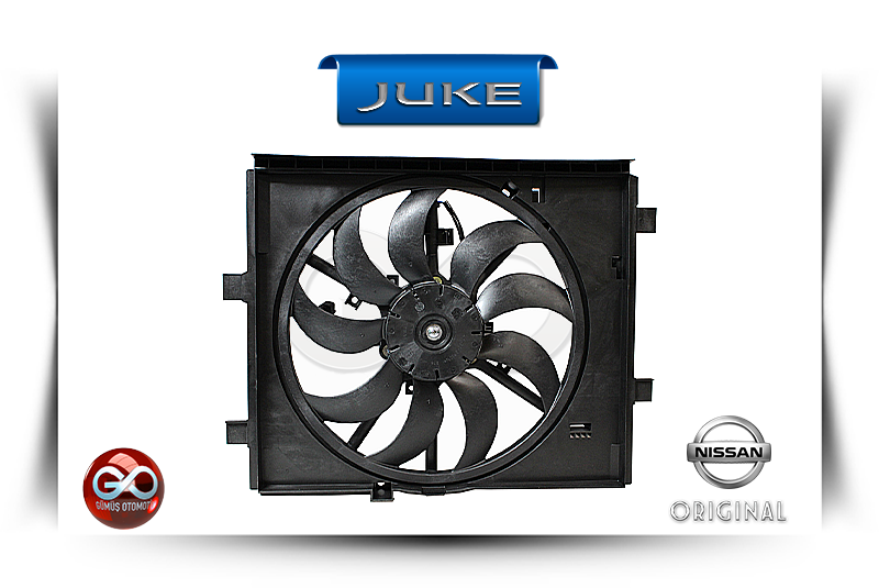 21481-1FE0A<br>MOTOR RADYATÖR FANI <br>JUKE - F15E - K9K - 1500 cc DİZEL - Gümüş Otomotiv