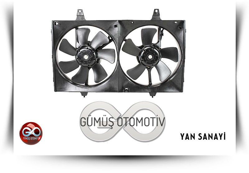 21481-38U00<br>KOMPLE MOTOR RADYATÖR FANI<br>MAXIMA = A32 = VQ20DE = 2000 cc = BENZİNLİ - Gümüş Otomotiv