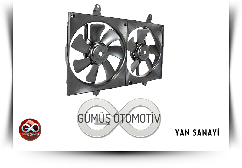 21481-38U00<br>KOMPLE MOTOR RADYATÖR FANI<br>MAXIMA = A32 = VQ20DE = 2000 cc = BENZİNLİ - Gümüş Otomotiv