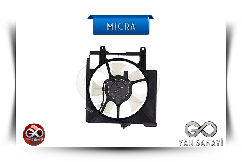 21481-4F100<br>MOTOR RADYATÖR FAN<br>MICRA-K11E-CG13DE-1300 cc BENZİNLİ - Gümüş Otomotiv