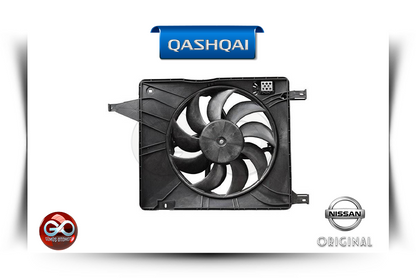 Nissan Qashqai soğutma fanı muhafazalı radyatör fanı