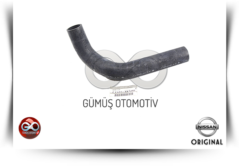 21501-VK500<br>MOTOR RADYATÖRÜ ALT HORTUMU<br>PICK UP = ND22 = YD25DDTI = 2500 cc = DİZEL - Gümüş Otomotiv