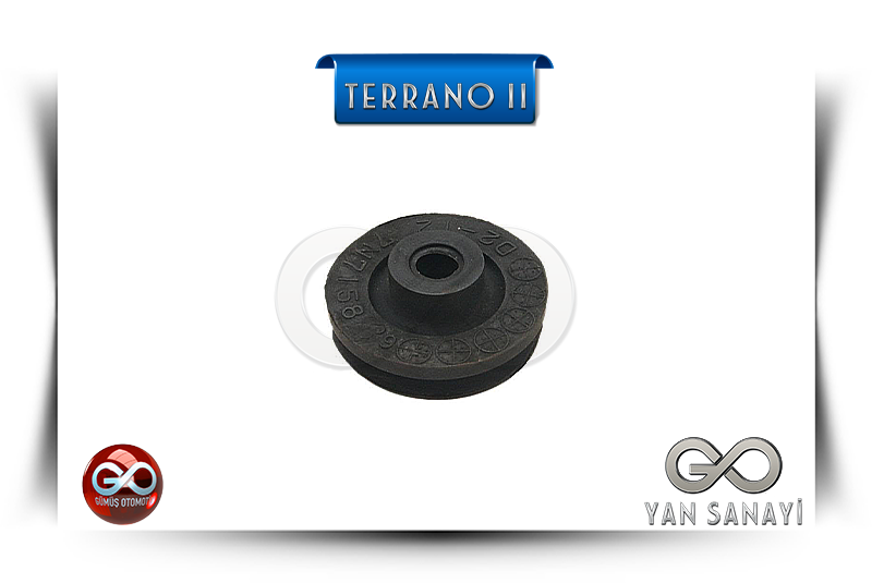 21506-7F000 <br>MOTOR RADYATÖR ÜST MONTAJ LASTİĞİ <br> TERRANO II | R20 | TD27TI | 2700 CC TURBO DİZEL - Gümüş Otomotiv
