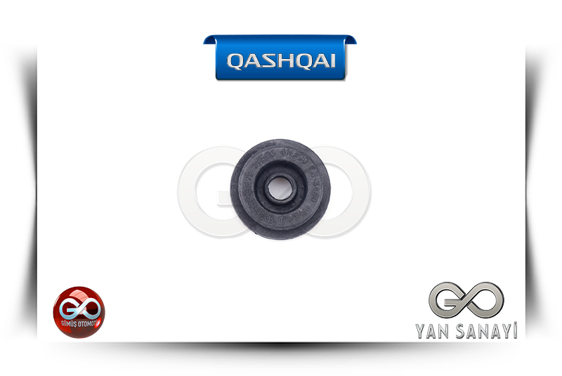 21506-AX300<br> MOTOR RADYATÖR ÜST MONTAJ LASTİĞİ<br> QASHQAI - J11E - HRA2DDT - 1200 cc BENZİNLİ - Gümüş Otomotiv