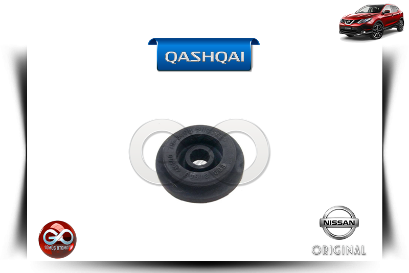 21506-AX300<br> MOTOR RADYATÖR ÜST MONTAJ LASTİĞİ<br> QASHQAI-J11E-K9K-1500 cc DİZEL - Gümüş Otomotiv