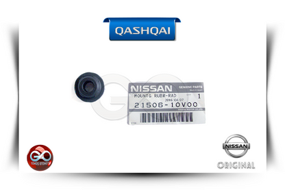 Nissan Orijinal etiketli siyah kauçuk burç ve montaj ayağı