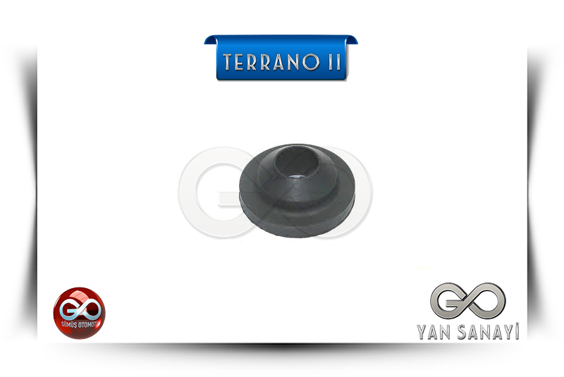 21507-0F000 <br>MOTOR RADYATÖR ALT MONTAJ LASTİĞİ <br> TERRANO II | R20 | TD27TI | 2700 CC TURBO DİZEL - Gümüş Otomotiv