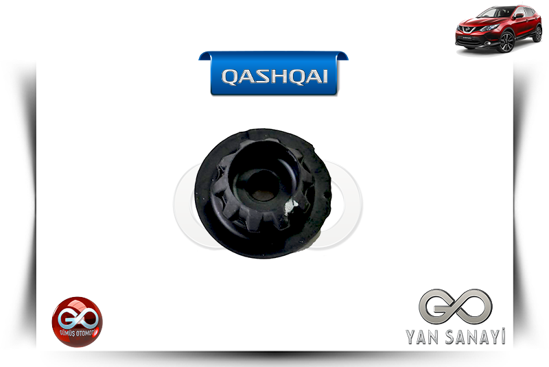 21507-4EB0A<br> MOTOR RADYATÖR ALT MONTAJ LASTİĞİ<br> QASHQAI - J11E - HRA2DDT - 1200 cc BENZİNLİ - Gümüş Otomotiv