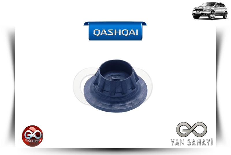 21507-BU000<br> INTERCOOLER RADYATÖR MONTAJ LASTİĞİ<br> QASHQAI - J10E - MR20DE - 2000 cc DİZEL - Gümüş Otomotiv