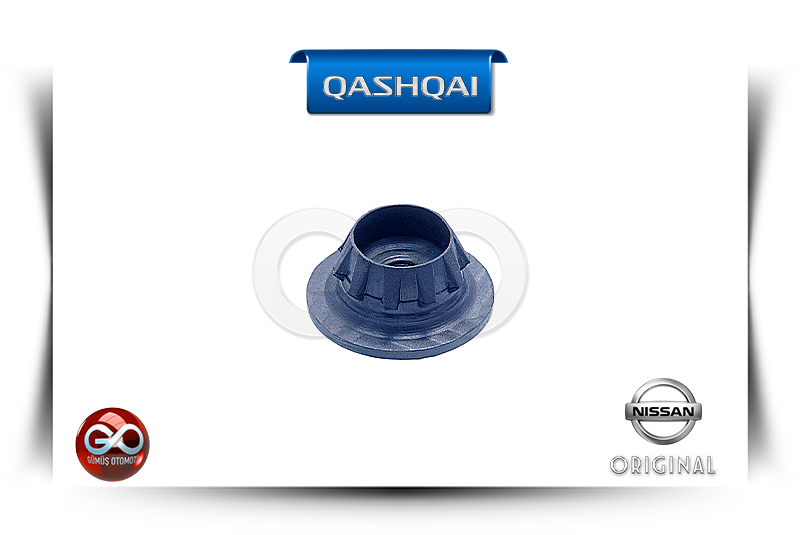 21507-BU000 <br>INTERCOOLER RADYATÖRÜ MONTAJ ALT LASTİĞİ<br>QASHQAI-J10E-K9K-1500cc DİZEL - Gümüş Otomotiv