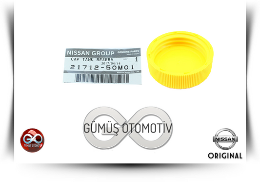 21712-50M01<br>MOTOR RADYATÖRÜ YEDEK SU KAPAĞI<br>MAXIMA = A32 = VQ20DE = 2000 cc = BENZİNLİ - Gümüş Otomotiv