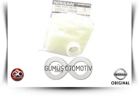21721-JD00B<br>MOTOR RADYATÖR YEDEK SU DEPOSU<br>QASHQAI | J10E | HR16DE | 1600 cc BENZİNLİ - Gümüş Otomotiv