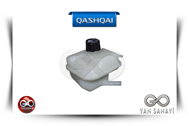 21721-JD00B <br>MOTOR RADYATÖRÜ YEDEK SU DEPOSU<br>QASHQAI-J10E-K9K-1500cc DİZEL - Gümüş Otomotiv