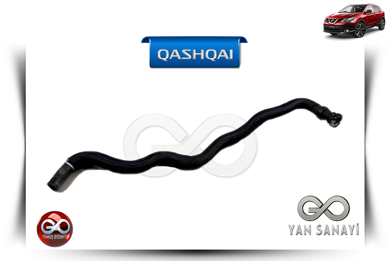 21742-4EB0A<br> MOTOR RADYATÖR YEDEK SU DEPO TAHLİYE HORTUMU<br> QASHQAI-J11E-R9M-1600 cc DİZEL - Gümüş Otomotiv