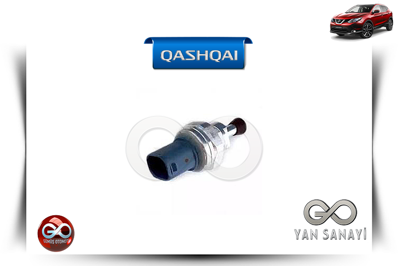 22365-00QAK<br> EKSOZ BASINÇ BASINÇ SENSÖRÜ<br> QASHQAI-J11E-K9K-1500 cc DİZEL - Gümüş Otomotiv