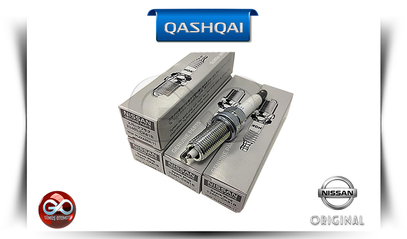 22401-CK81B<br> ATEŞLEME BUJİ<br> QASHQAI - J10E - MR20DE - 2000 cc DİZEL - Gümüş Otomotiv