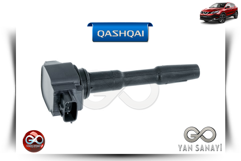 22448-00Q0F<br> ATEŞLEME BOBİNİ<br> QASHQAI - J11E - HRA2DDT - 1200 cc BENZİNLİ - Gümüş Otomotiv