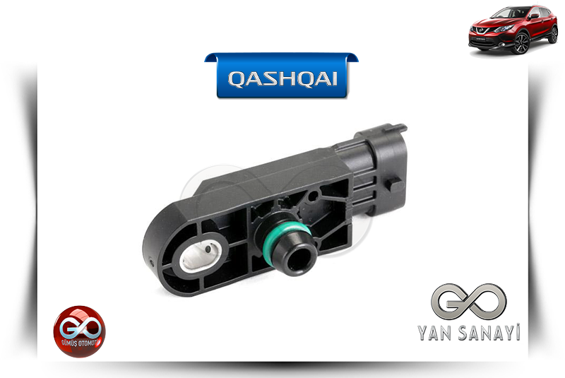 22630-00Q3H<br> MOTOR HAVA GİRİŞ BASINÇ SENSÖRÜ<br> QASHQAI-J11E-R9M-1600 cc DİZEL - Gümüş Otomotiv