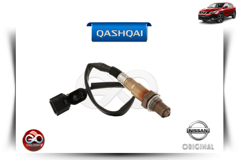 22690-00Q1F<br> OKSİJEN SENSÖRÜ<br> QASHQAI - J11E - HRA2DDT - 1200 cc BENZİNLİ - Gümüş Otomotiv