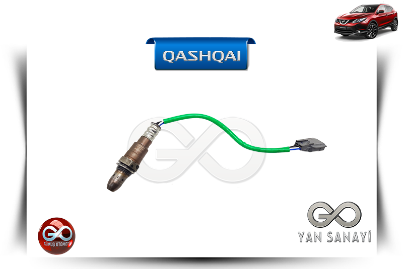 22690-00Q1L<br> OKSİJEN SENSÖRÜ<br> QASHQAI-J11E-K9K-1500 cc DİZEL - Gümüş Otomotiv