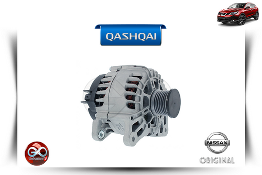23100-4BE0B<br> ALTERNATÖR "ŞARJ DİNAMOSU"<br> QASHQAI-J11E-R9M-1600 cc DİZEL - Gümüş Otomotiv