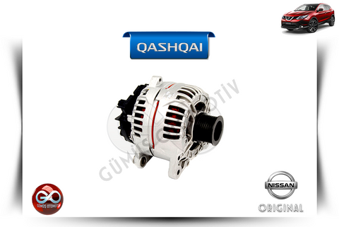 23100-4EA0A<br> ŞARJ DİNAMOSU "ALTERNATÖR"<br> QASHQAI-J11E-K9K-1500 cc DİZEL - Gümüş Otomotiv