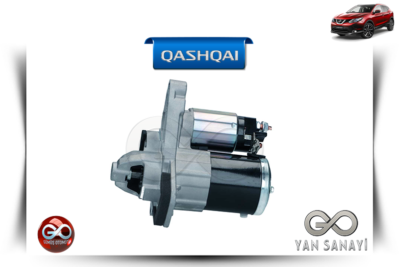 23300-00Q3D<br> MARŞ DİNAMOSU<br> QASHQAI - J11E - HRA2DDT - 1200 cc BENZİNLİ - Gümüş Otomotiv