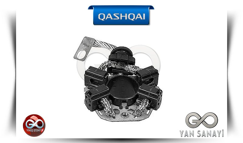 23378-ED000<br>MARŞ DİNAMOSU KÖMÜRLERİ<br>QASHQAI | J10E | HR16DE | 1600 cc  BENZİNLİ - Gümüş Otomotiv