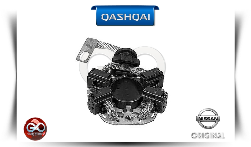23378-ED000<br>MARŞ DİNAMOSU KÖMÜRLERİ<br>QASHQAI | J10E | HR16DE | 1600 cc  BENZİNLİ - Gümüş Otomotiv
