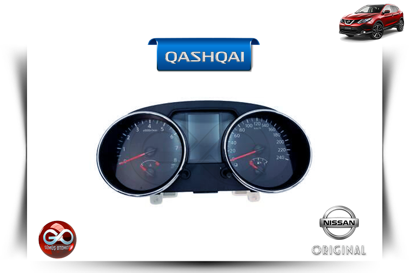 24810-4EL2A <br>KOMPLE GÖSTERGE <br> QASHQAI - J11E - Gümüş Otomotiv