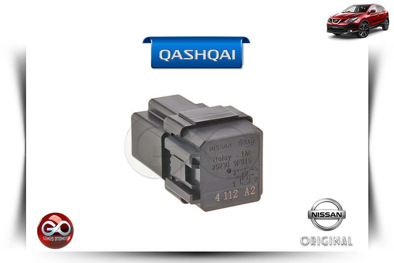 25230-9F915 <br> RÖLE<br> QASHQAI - J11E - Gümüş Otomotiv