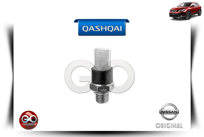 25240-00Q0A<br> MOTOR YAĞ BASINÇ MÜŞİRİ<br> QASHQAI-J11E-K9K-1500 cc DİZEL - Gümüş Otomotiv