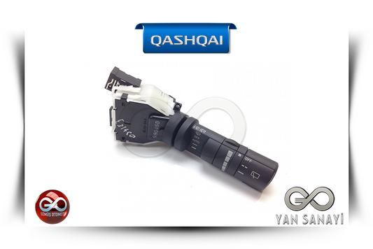 25260-JD01A<br>ÖN/ARKA CAM SİLECEK KUMANDA KOLU<br>QASHQAI-J10E - Gümüş Otomotiv