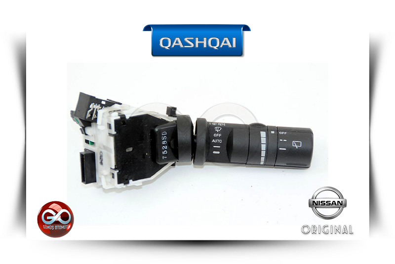 25260-JD01A<br>ÖN/ARKA CAM SİLECEK KUMANDA KOLU<br>QASHQAI-J10E - Gümüş Otomotiv