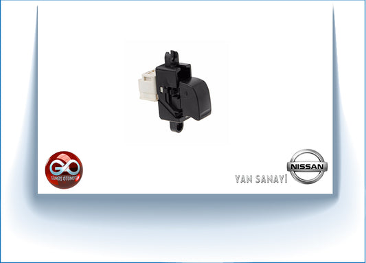 25411-0V000<br>ARKA KAPI CAM AÇMA DÜĞMESİ<br>ALMERA = N16E = QG15DE = 1500 cc = BENZİNLİ - Gümüş Otomotiv