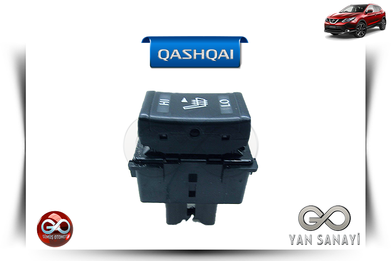 25500-3TA1A<br> KOLTUK ISITMA BUTONU<br> QASHQAI - J11E - Gümüş Otomotiv