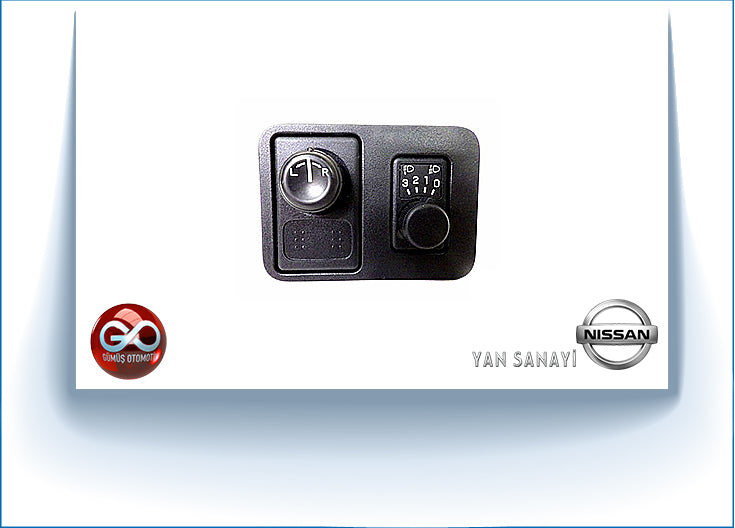 25190-BM400<br>FAR AYAR DÜĞMESİ<br>ALMERA = N16E = QG15DE = 1500 cc = BENZİNLİ - Gümüş Otomotiv