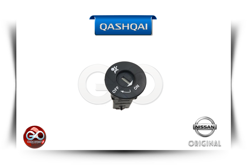 25585-BC600<br>AIRBAG DÜĞMESİ<br>QASHQAI | J10E - Gümüş Otomotiv